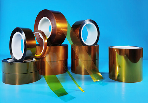 High temperature PI tape used as masking tape