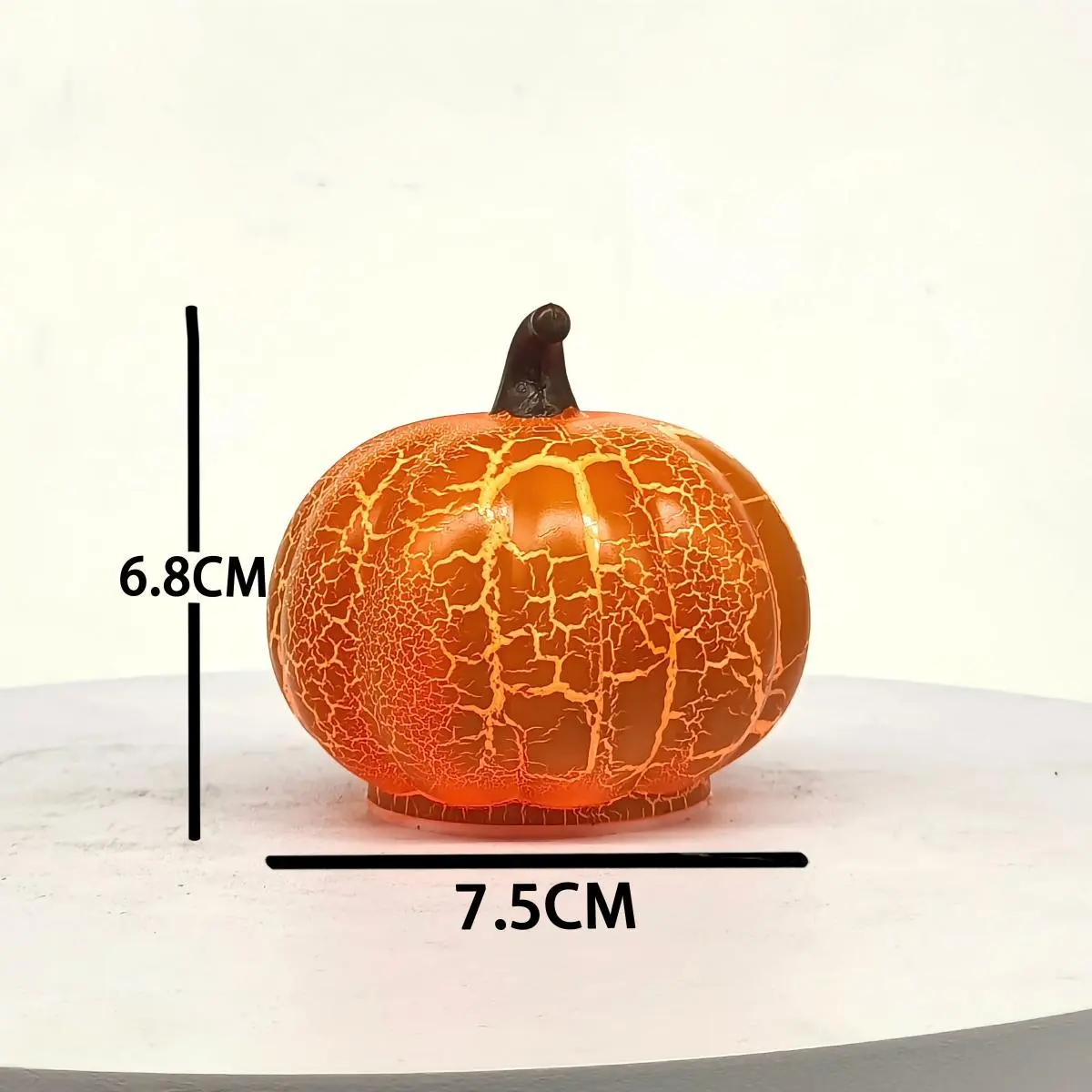 LED Crack Simulation Pumpkin Light